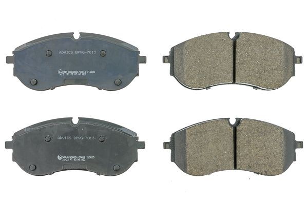 AISIN Bremsbelagsatz VW,MAN BPVG-7013 65508206006,2N0698151B Image