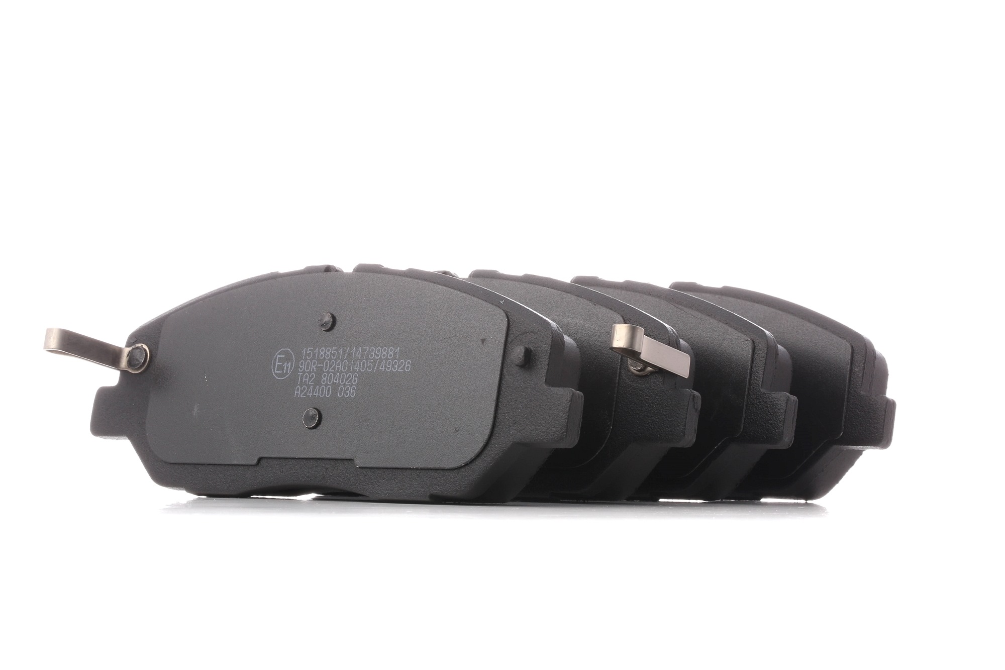 RIDEX Bremsbelagsatz HYUNDAI 402B1334 5810159A00,5810159A10 Image