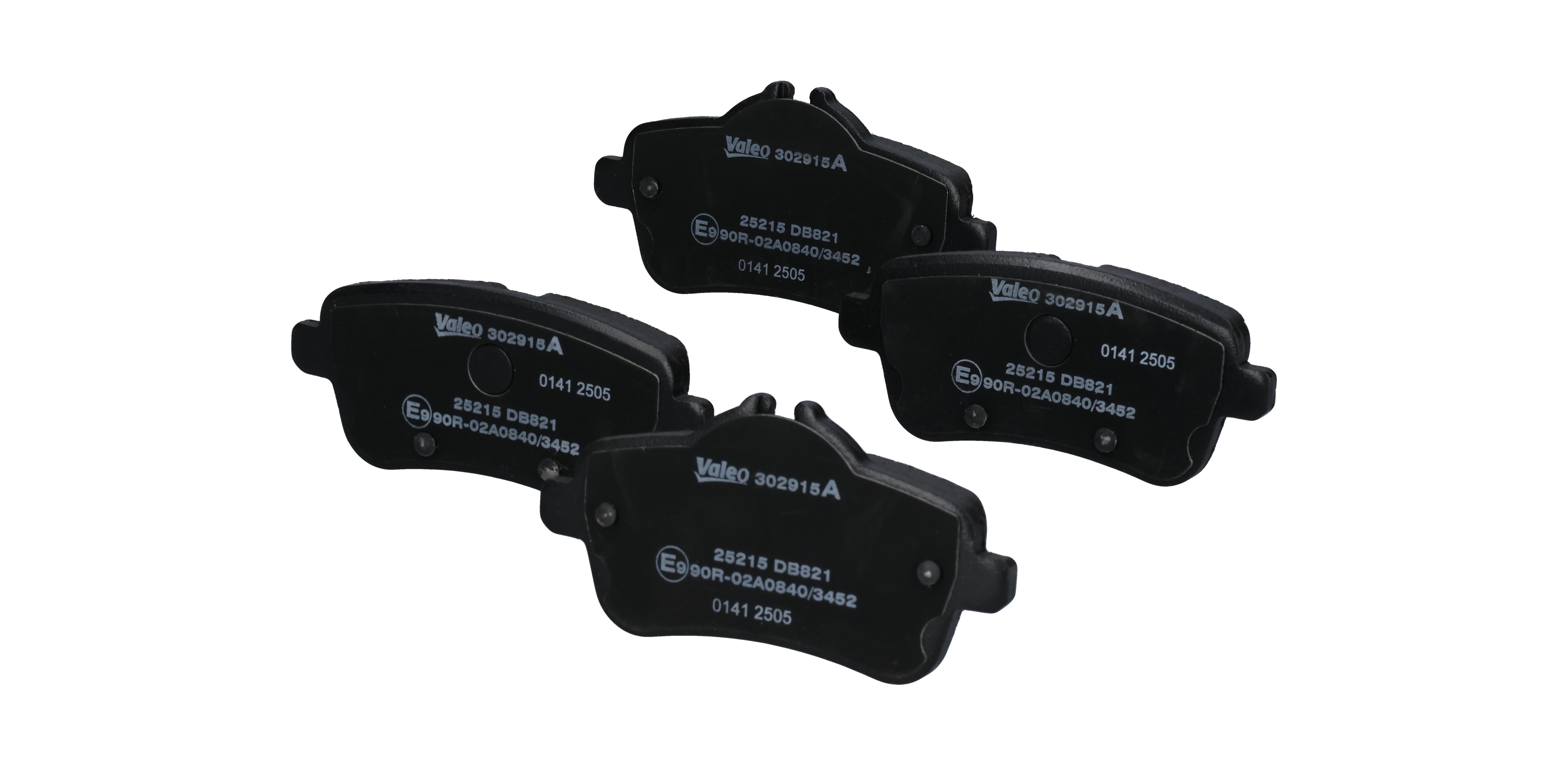 VALEO Bremsbelagsatz MERCEDES-BENZ 302915A 74208620,0064203520,0074208620 64203520,A0064203520,A0064206320,A0074208620,0064206320,64206320 Image