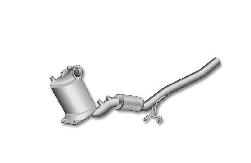 VEGAZ Rußpartikelfilter VW,AUDI,SKODA VK-811 1K0254700EX,1K0254702RV,1K0254700NX DPF,Partikelfilter,Rußfilter,Ruß-/Partikelfilter, Abgasanlage Image
