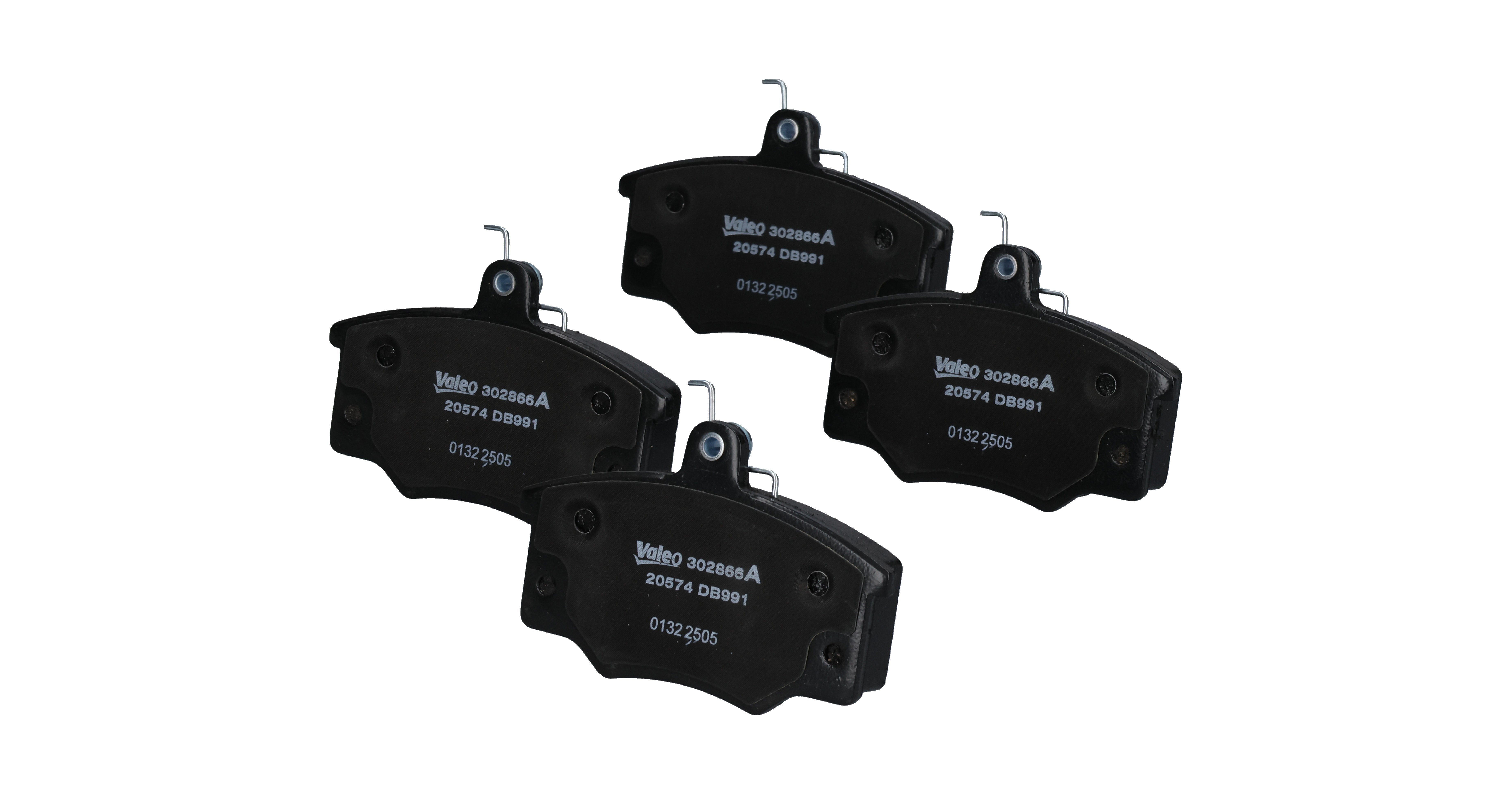 VALEO Bremsbelagsatz VW,AUDI,VOLVO 302866A 811698151B,3277768,3287422 3344996,321698151,321698151A,431698151C,431698151H,GBP586,32777682,33422650 Image