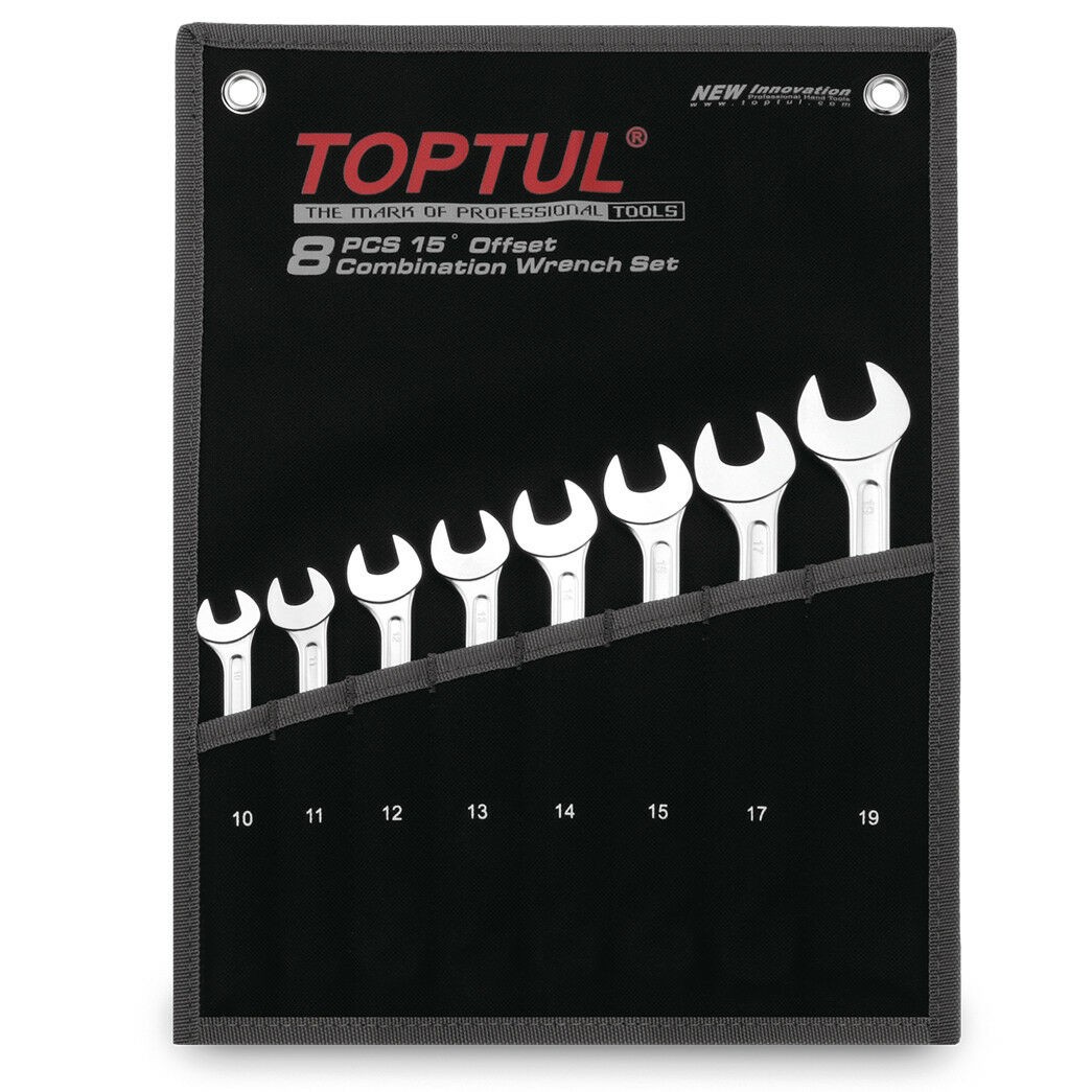 TOPTUL Ring- / Gabelschlüsselsatz GPAW1202 Image