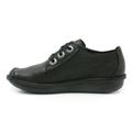 Clarks Women's Funny Dream Derbys, Black Black Leather, 7.5 UK