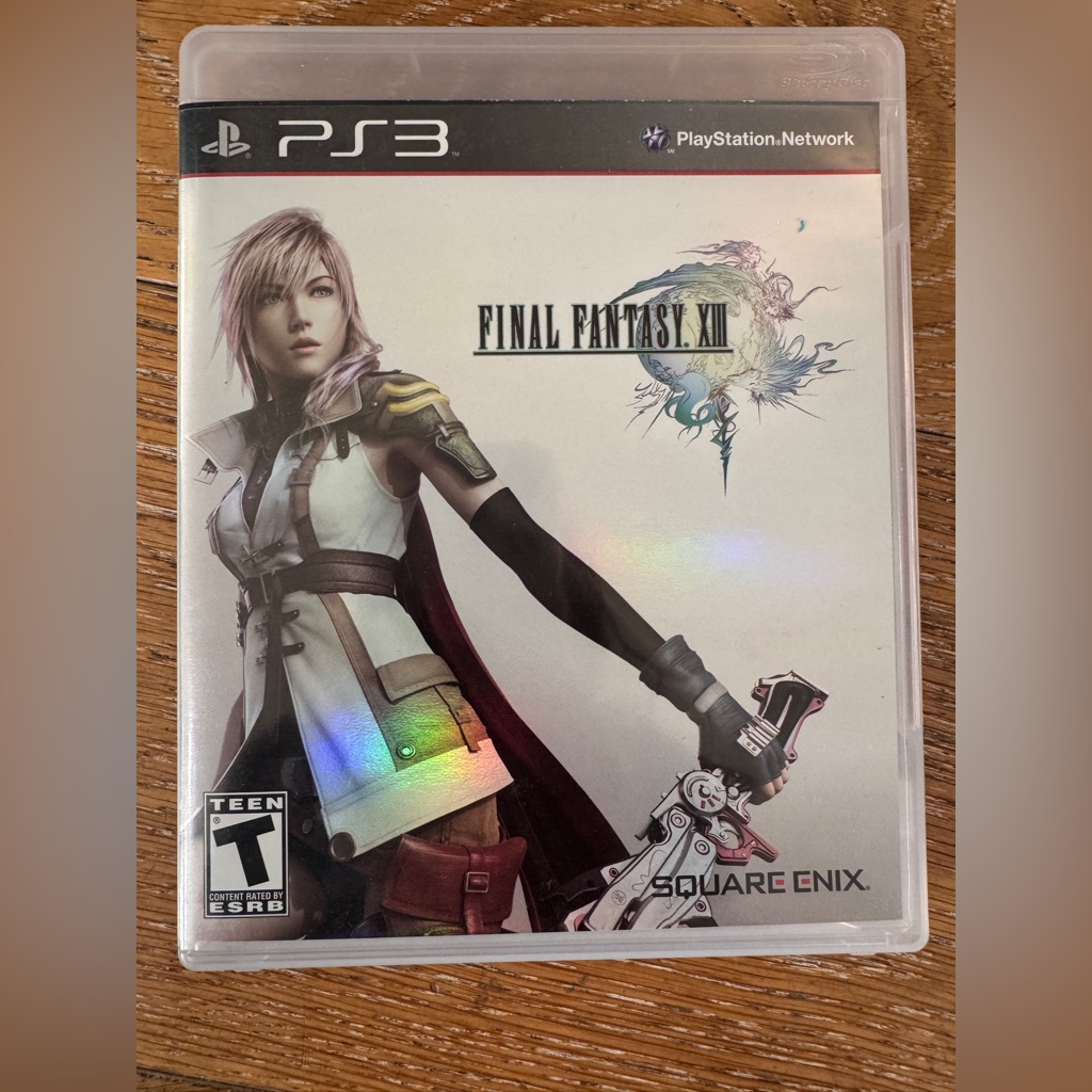 Adidas Video Games & Consoles | Used Adidas Final Fantasy Xiii Ps3 Game - White And Black | Color: White | Size: Os