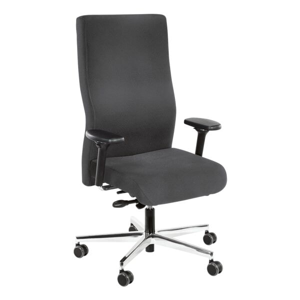 Original Steifensand Schwerlast Bürostuhl »seno XXL« mit Armlehnen grau, 71 cm Image