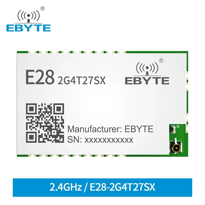 SX1281 2.4GHz 27dBm 7km LoRa cojxu E28-2G4T27SX Wireless Module UART FLRC GFSK Modbus RSSI Serial Port Lora Transceiver Image