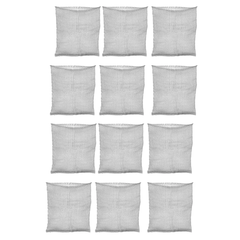 Y50A-Pflanzenwurzelschutzkörbe, 12 Stück, Wurzelschutz, Drahtkorbkäfige, unterirdischer Edelstahldraht für Pflanzen im Garten Image