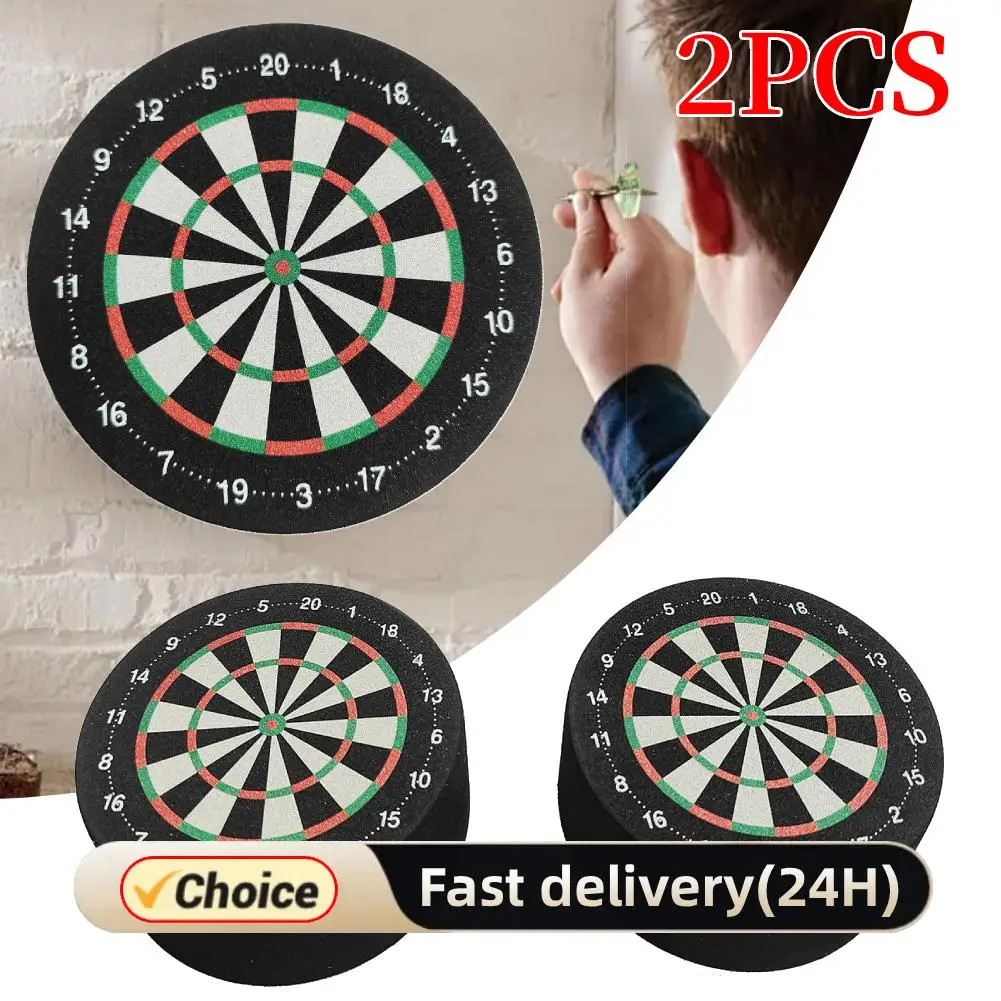 2PCS 10cm Dart Halter EVA Schaum Mini Dart Dock Dart Basis Station Dartscheibe Design Weichen Ständer für Outdoor hause Familie Party Spiele Image