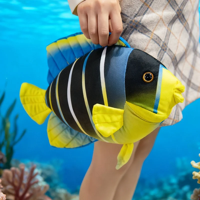 36 cm tropische Fische, Simualtiopn, Meeresorganismen, lebensechte bunte Streifen, Fisch, Aquarium, Souvenir, Geburtstagsgeschenke Image