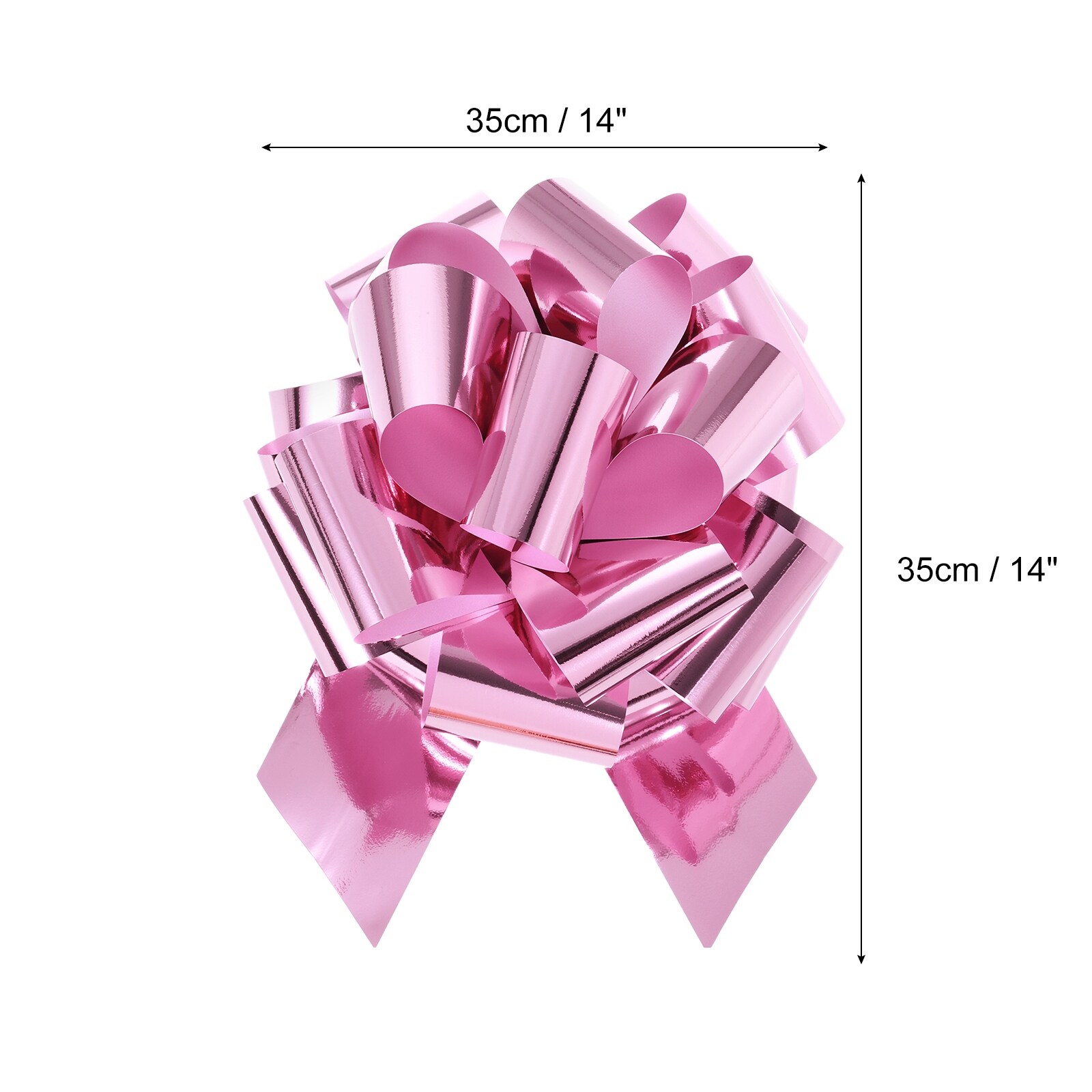 Metallic Large Big Pull Bow Gift Wrapping Bows Ribbon for Wedding Car Presents Christmas