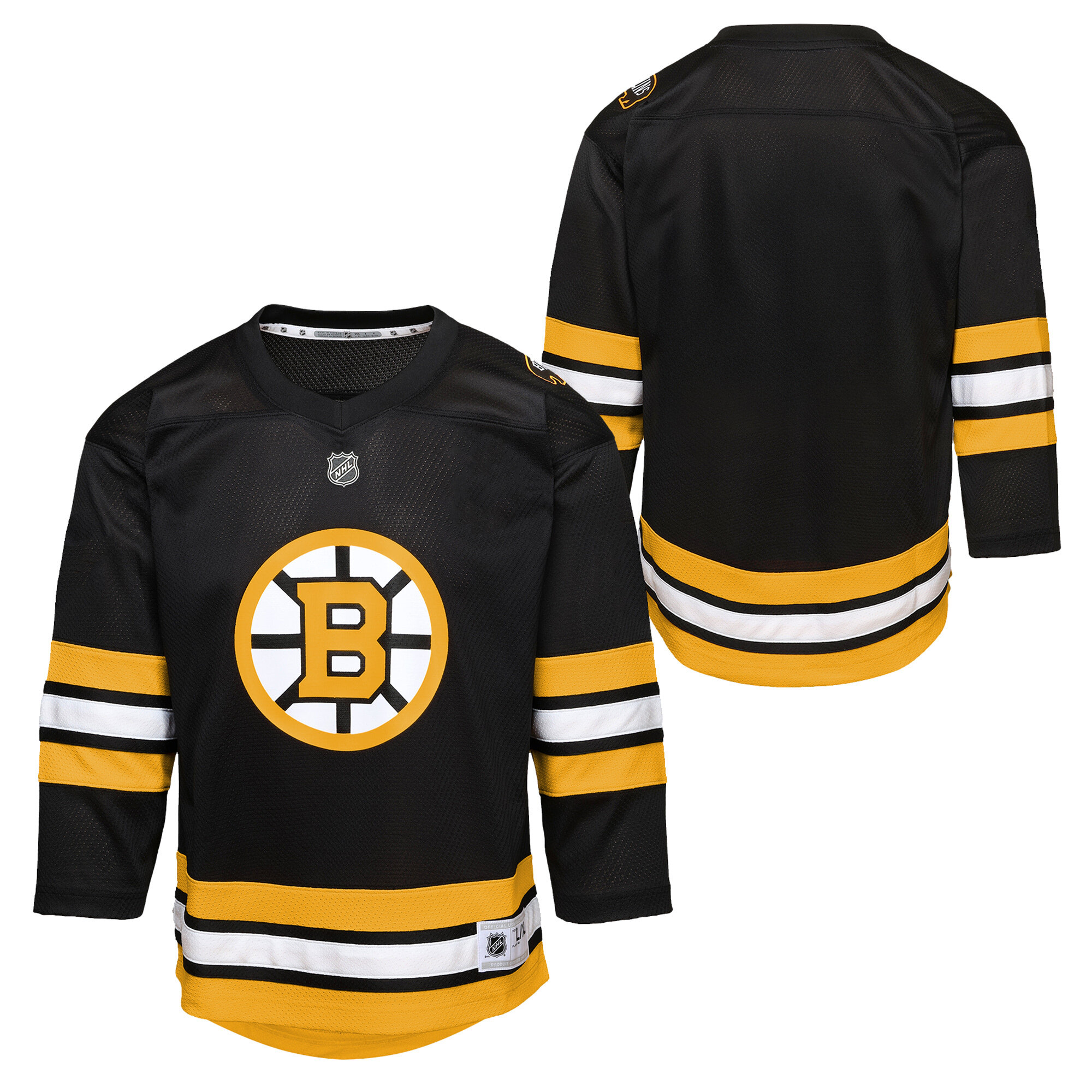 Boston Bruins Fanatics Replica Heimtrikot - Schwarz - Jugendliche Image