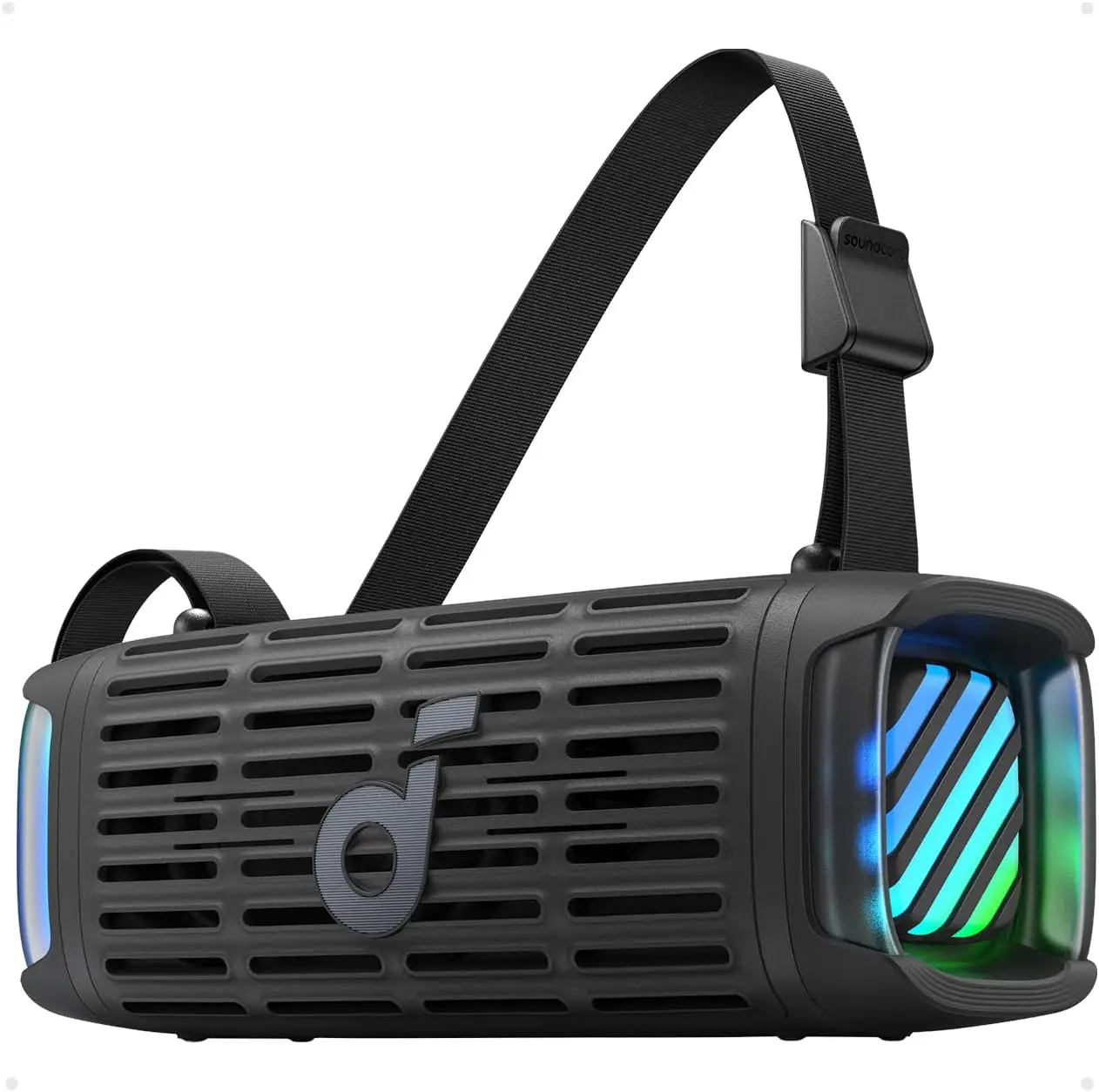 Soundcore Boom 3i von Anker, kompakter Outdoor-Lautsprecher, IP68 wasserdicht, schwimmende Wiedergabe, salzwasserbeständig, BassUp 2.0, tragbarer 50-W-Lautsprecher, Bluetooth 5.3, 16H, TWS, Image