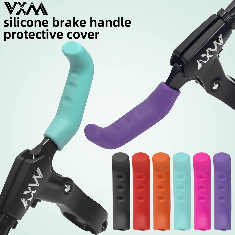 1 paio di coperture di protezione della maniglia del freno della bicicletta, copertura antiscivolo in silicone, copertura della maniglia del freno, accessori per biciclette da strada MTB