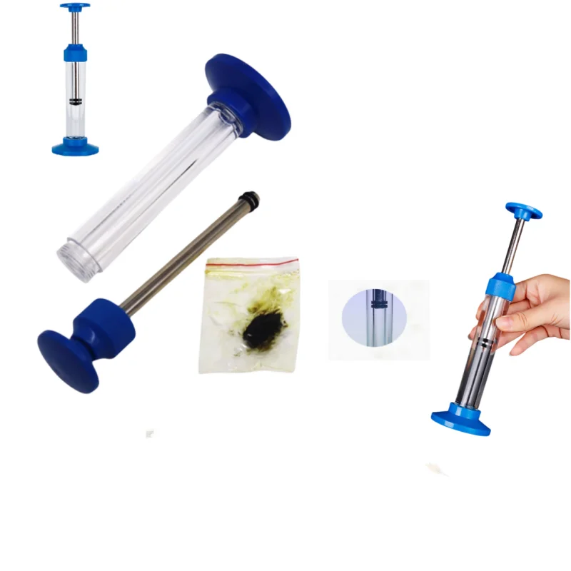 Luftkompressions-Zünder, Schule, Physik und Wärme, Lehrinstrument, Experiment, mechanische Energie, Konvertierung in die Wärmeenergie Image