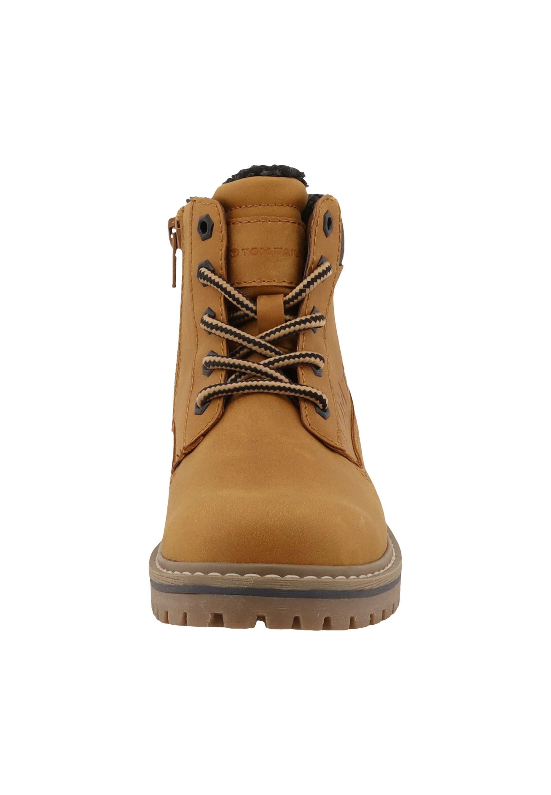 Stiefel TOM TAILOR "Tom Tailor Boots", Mädchen, Gr. 31, camel, Schuhe Stiefel