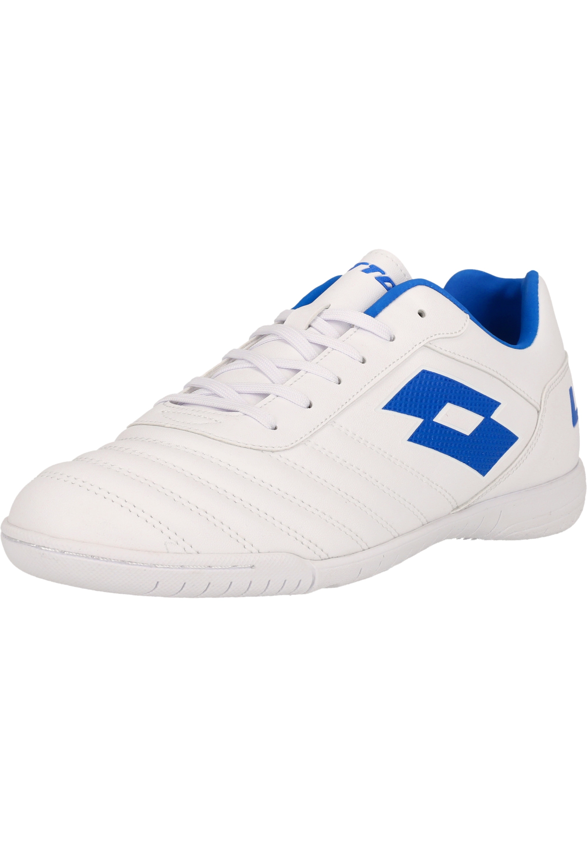 Fußballschuh LOTTO "Milano 700", Damen, Gr. 41, weiß, Polyurethane, Schuhe Fußballschuh, mit praktischer Gummisohle