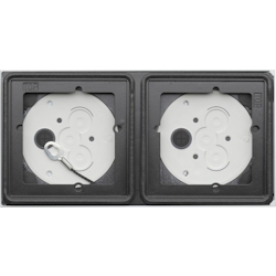 Gira AP-Gehäuse 2 Module 1x2 5502902 Image