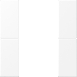 Jung Tastensatz komplett 2-fach LS 502 TSA WWM LS502TSAWWM Image