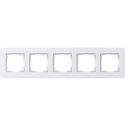 Gira Abdeckrahmen 5fach 0215410 Image