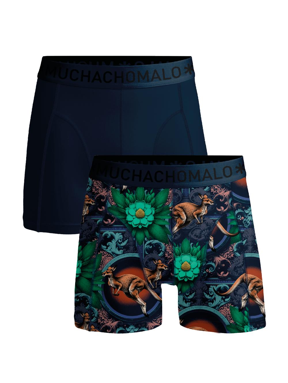 Muchachomalo Herren Boxershorts – 2 Stück – Herren Unterhosen Image