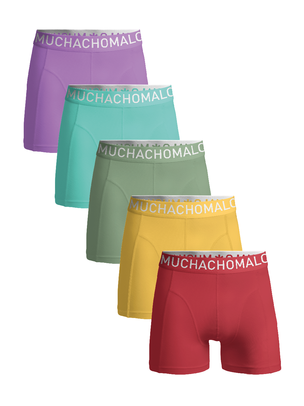 Muchachomalo Herren Boxershorts – 5 Stück – Herren Unterhosen Image