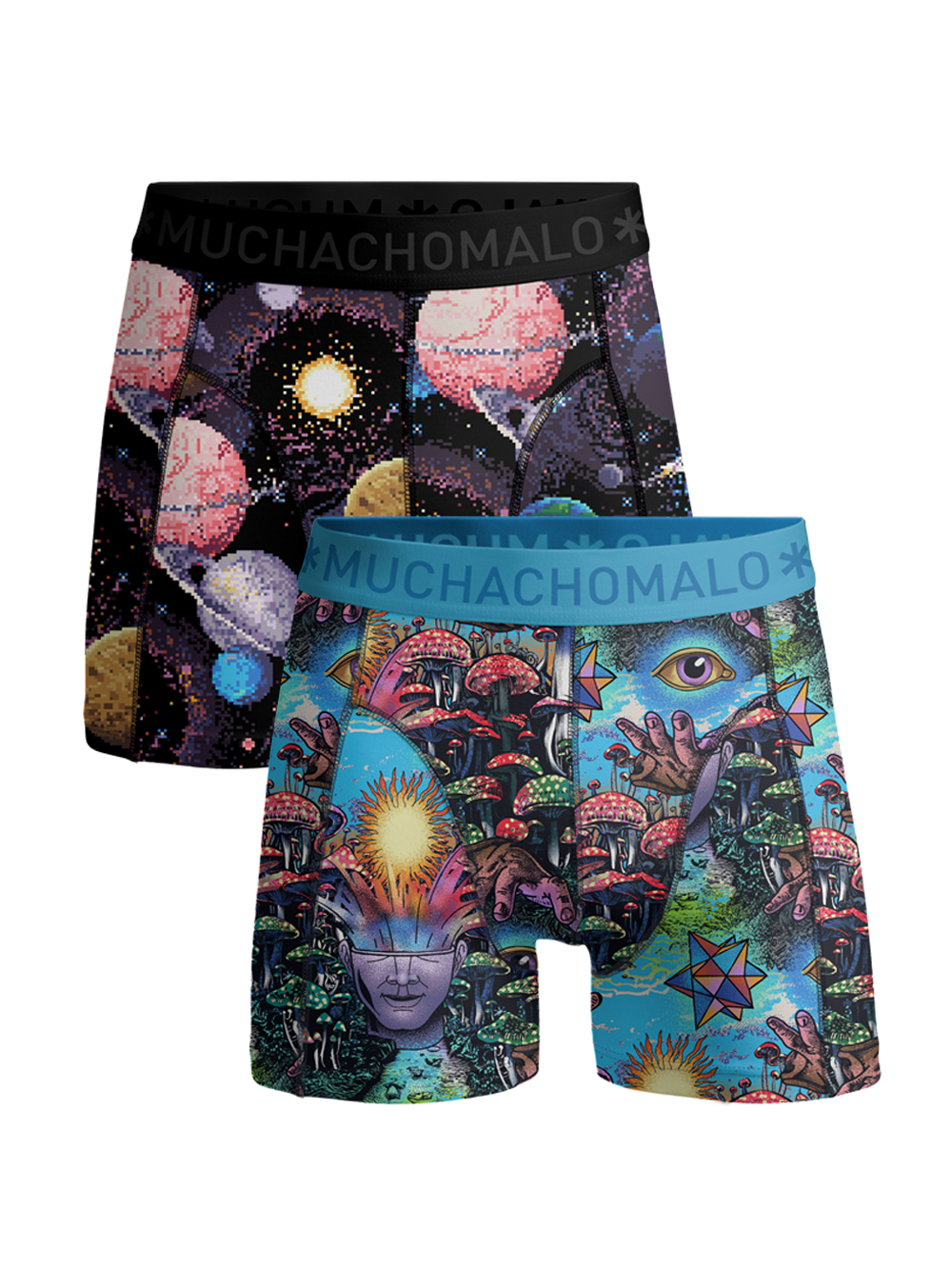 Muchachomalo Herren Boxer Shorts - 2er Pack - Herren Unterwäsche Image