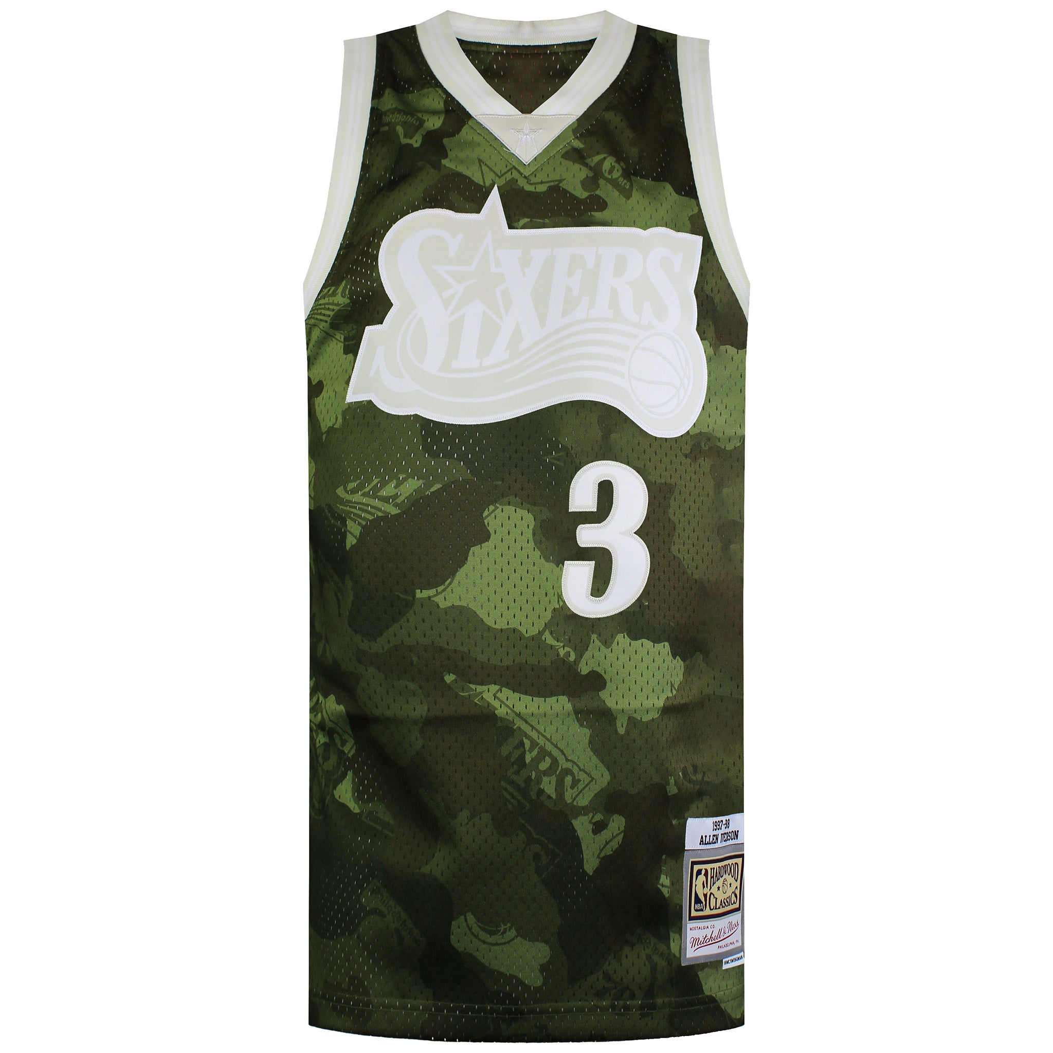 Mitchell & Ness NBA Philadelphia 76ers 3 Iverson Swingman Trikot Image