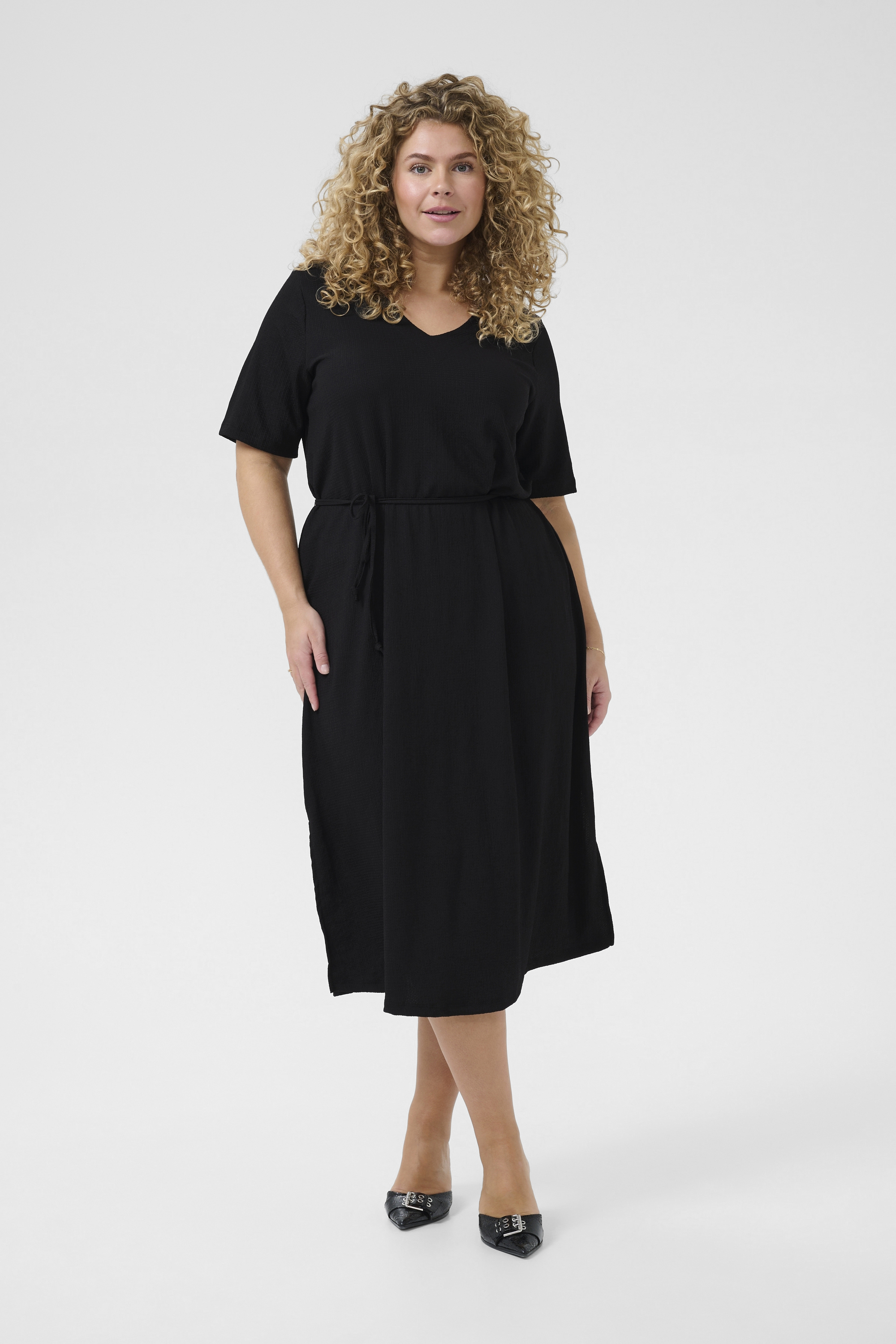 Jerseykleid Regular fit black Image