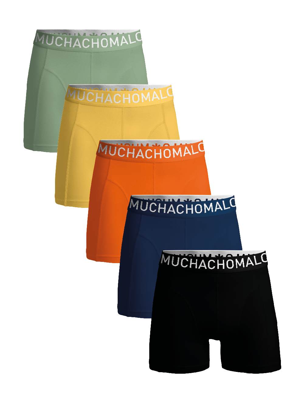 Muchachomalo Herren Boxershorts – 5 Stück – Herren Unterhosen Image