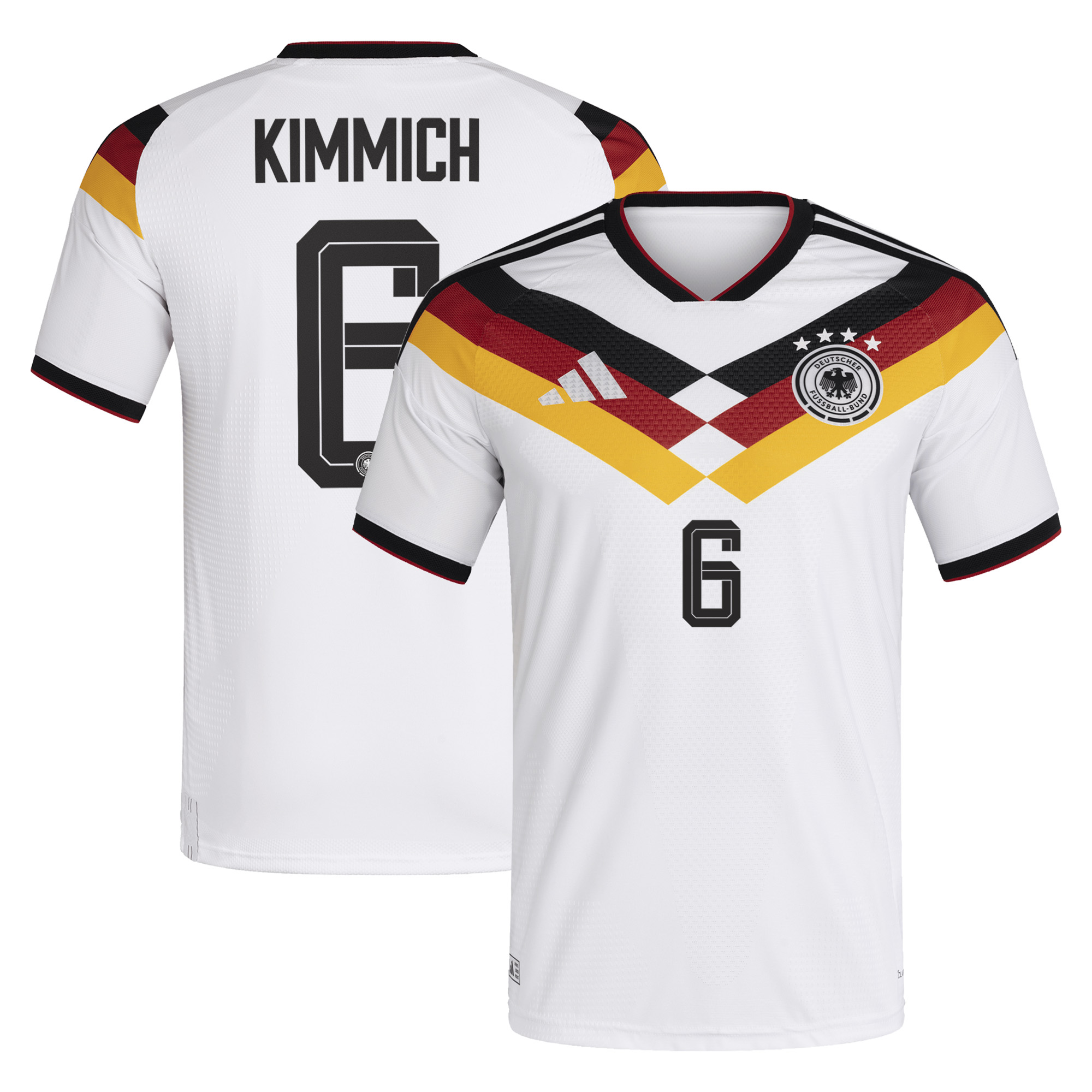 Authentisches Deutschland 26 Heimtrikot mit Aufdruck Kimmich 6 Image