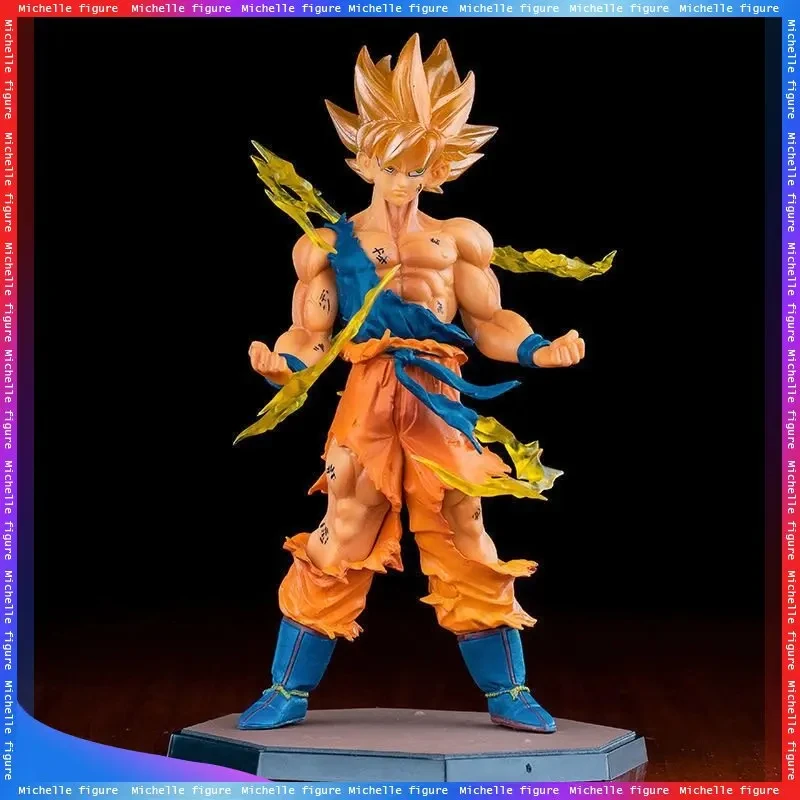 Heiße Dragon Ball Son Goku Super Saiyajin Anime Figur 16 cm Goku DBZ Action Figur Modell Geschenke Sammlerfiguren für Kinder Image
