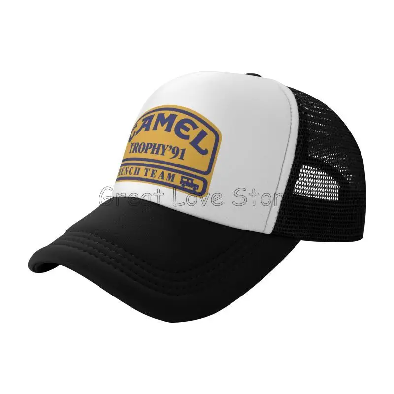 Camel Trophy 91 Print Baseball Cap Unisex Sonnenblenden Hut Sommer Hip Hop Hüte für Männer Frauen Outdoor Atmungsaktive Mesh Snapback Caps Image