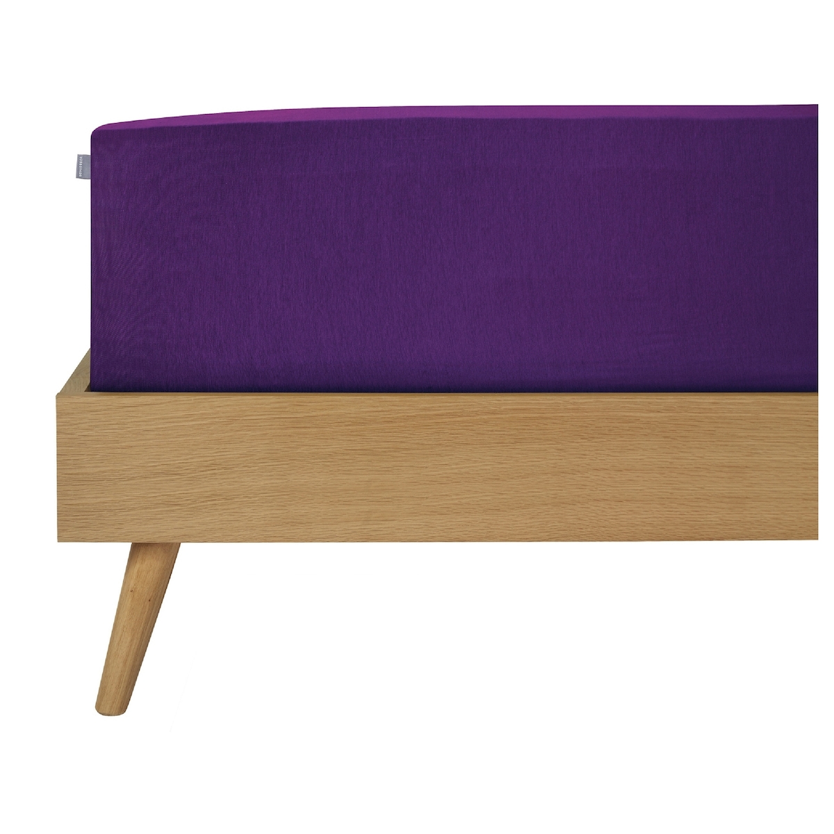 Schiesser Spannbettlaken Jessi - Edeljersey - 100 x 200 cm - Lila Image