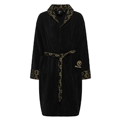 Carlo Colucci Bademantel Raffaele Herren - XL - Schwarz Image