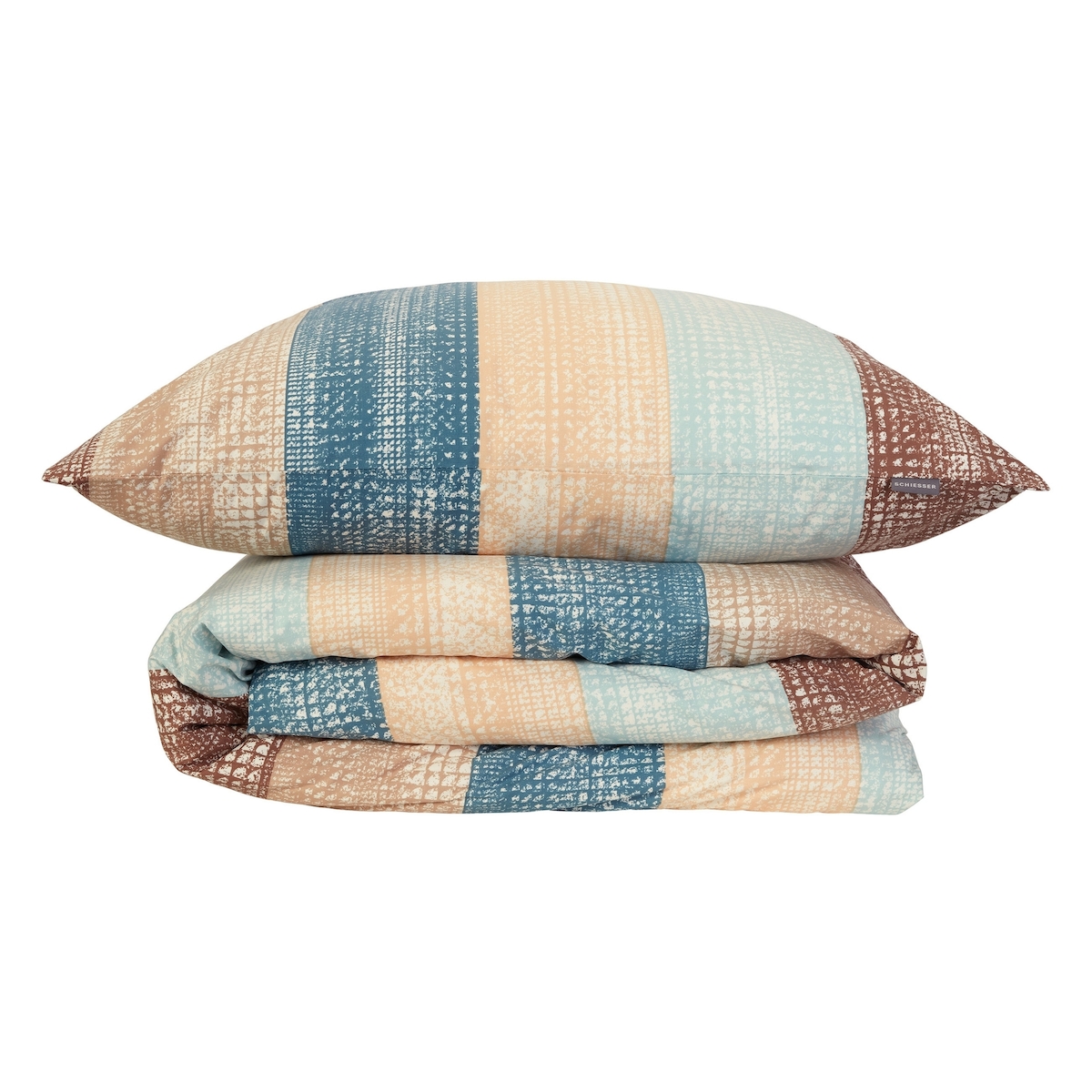 Schiesser Bettwäscheset Emilia - Renforcé - 2-teilig - 155 x 220 cm - Petrol Image