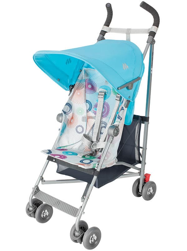 Maclaren Open Box Volo Stroller - Silver Rotary Print