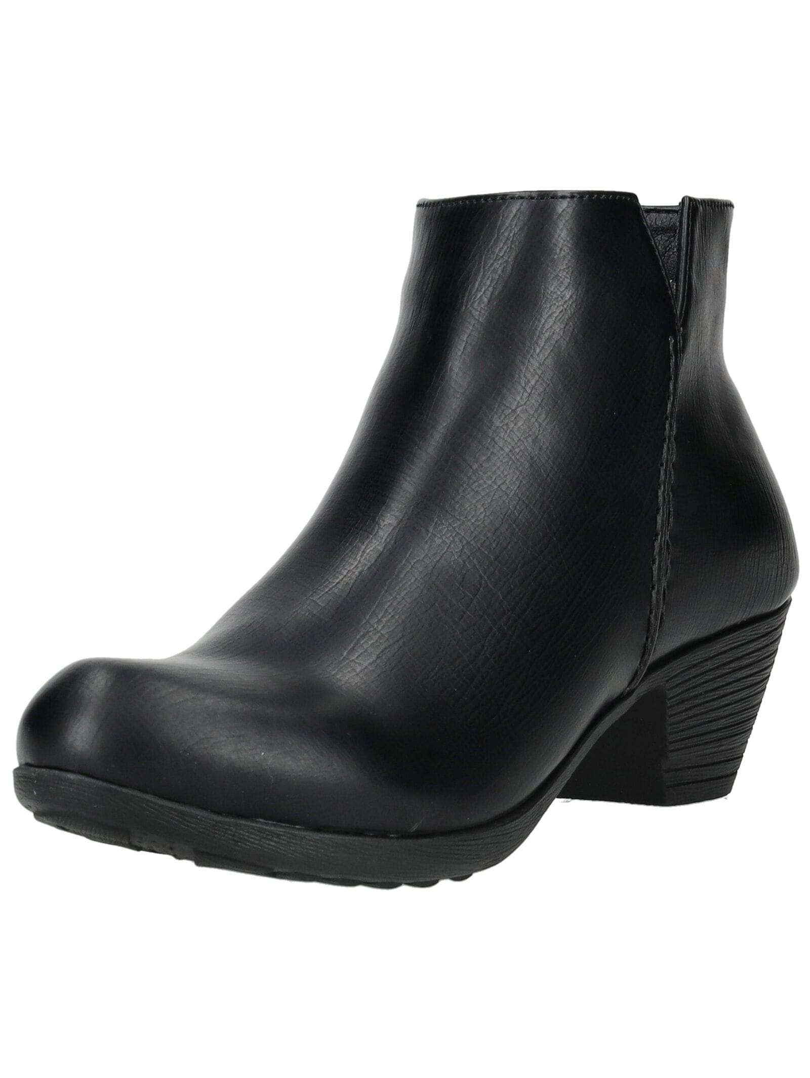 Stiefelette ANDREA CONTI "Andrea Conti Stiefelette Lederimitat", Damen, Gr. 39, schwarz, Lederimitat, Schuhe Stiefelette