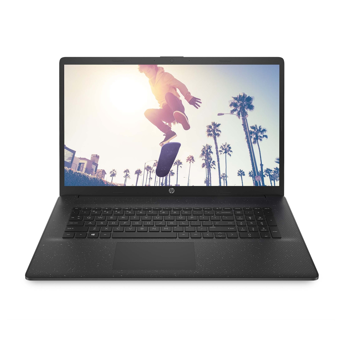 HP 17 (Jet Black, 17,3" Full-HD, Intel® Celeron® N4500, 32 GB RAM, 1 TB SSD) mit Windows 11 Pro & Office 2024 Pro Image