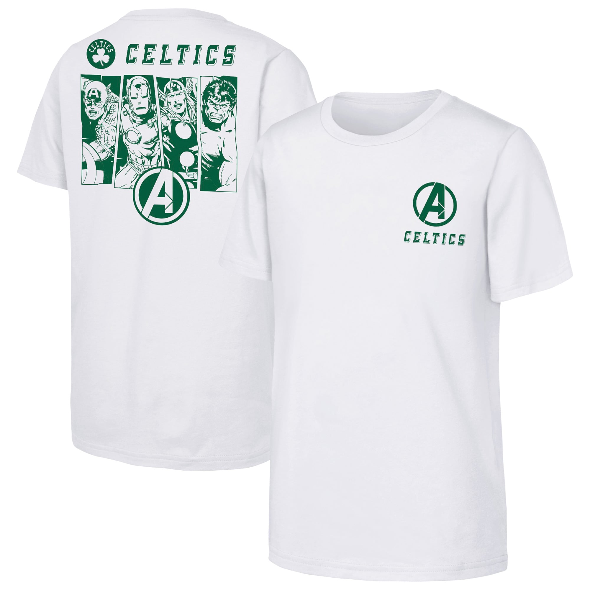 T-shirt Boston Celtics NBA x Marvel - Enfant - unisexe Taille: S (8)