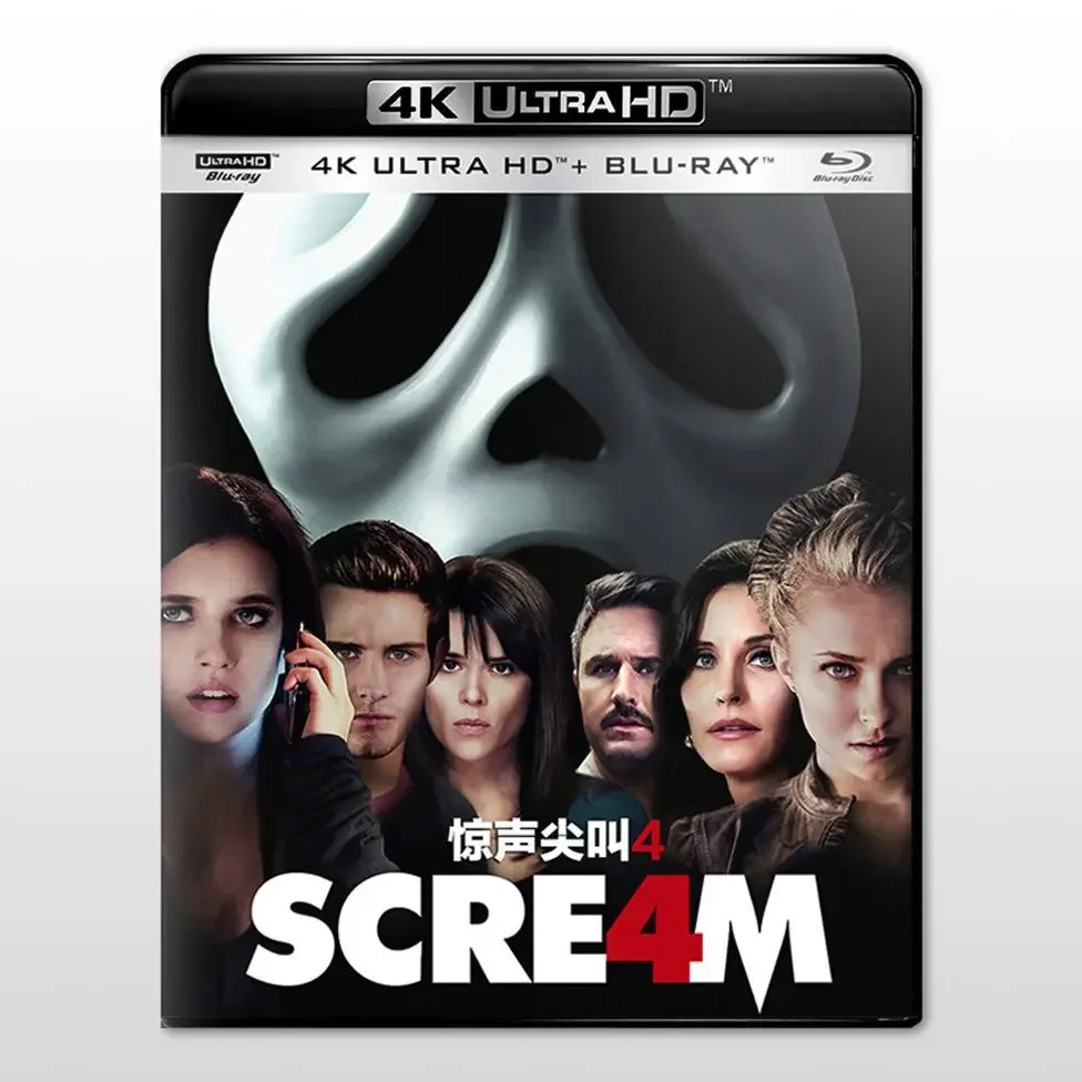 Scream 4 4K UHD Blu-ray Disc 2011 Disc DD5.1 Englische chinesische Schriftzeichen Image