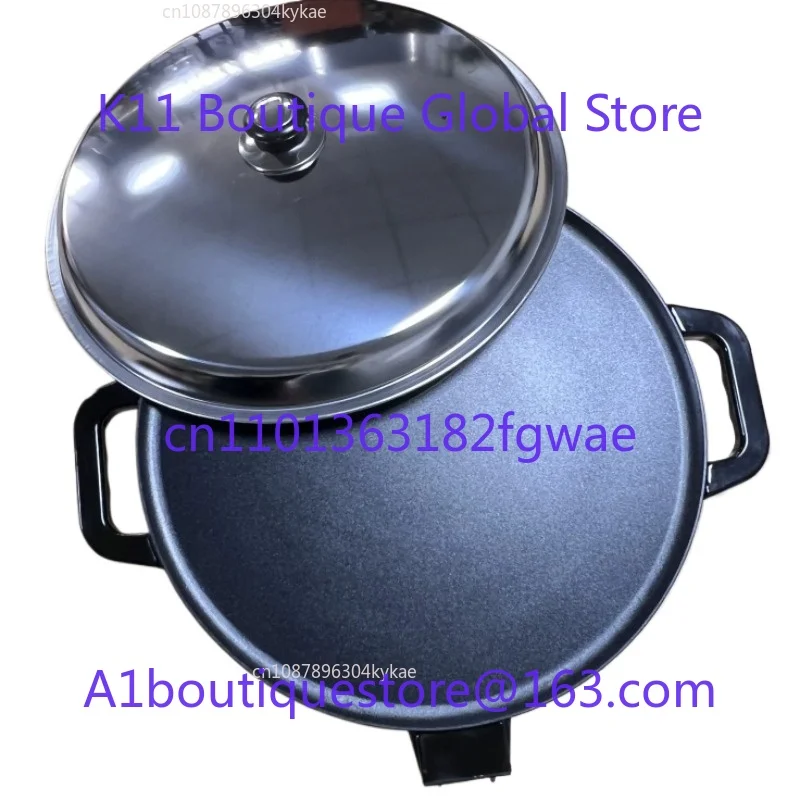 220V 60Hz Mitad und Mogogo von elektrischen Crêpe- und Pfannkuchenmaschinen für Injira Mitad-Pfannkuchenbratpfeln 1350W Image