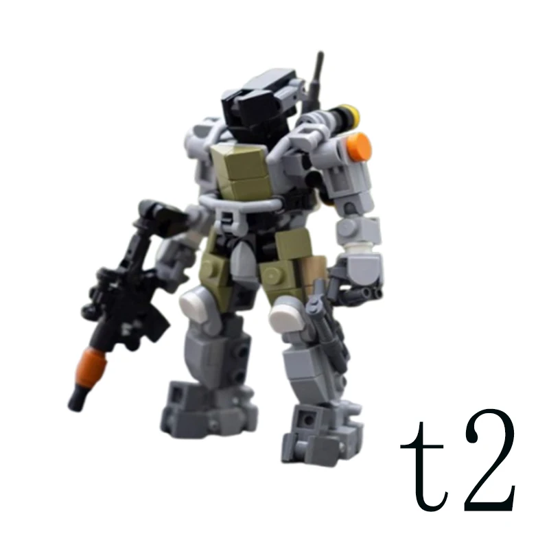 Spot kleine Partikel Montage Bausteine MOC-94380gai 164 Stück kreative Roboter DIY pädagogisches Spielzeug Montage Modell Geschenkset Orna Image