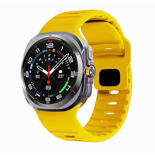 Uhrenarmband für Samsung Galaxy Ultra ansehen Silikon Ersatz Gurt Verstellbar Sportarmband Moderne Schnalle Trail Loop Armband Image