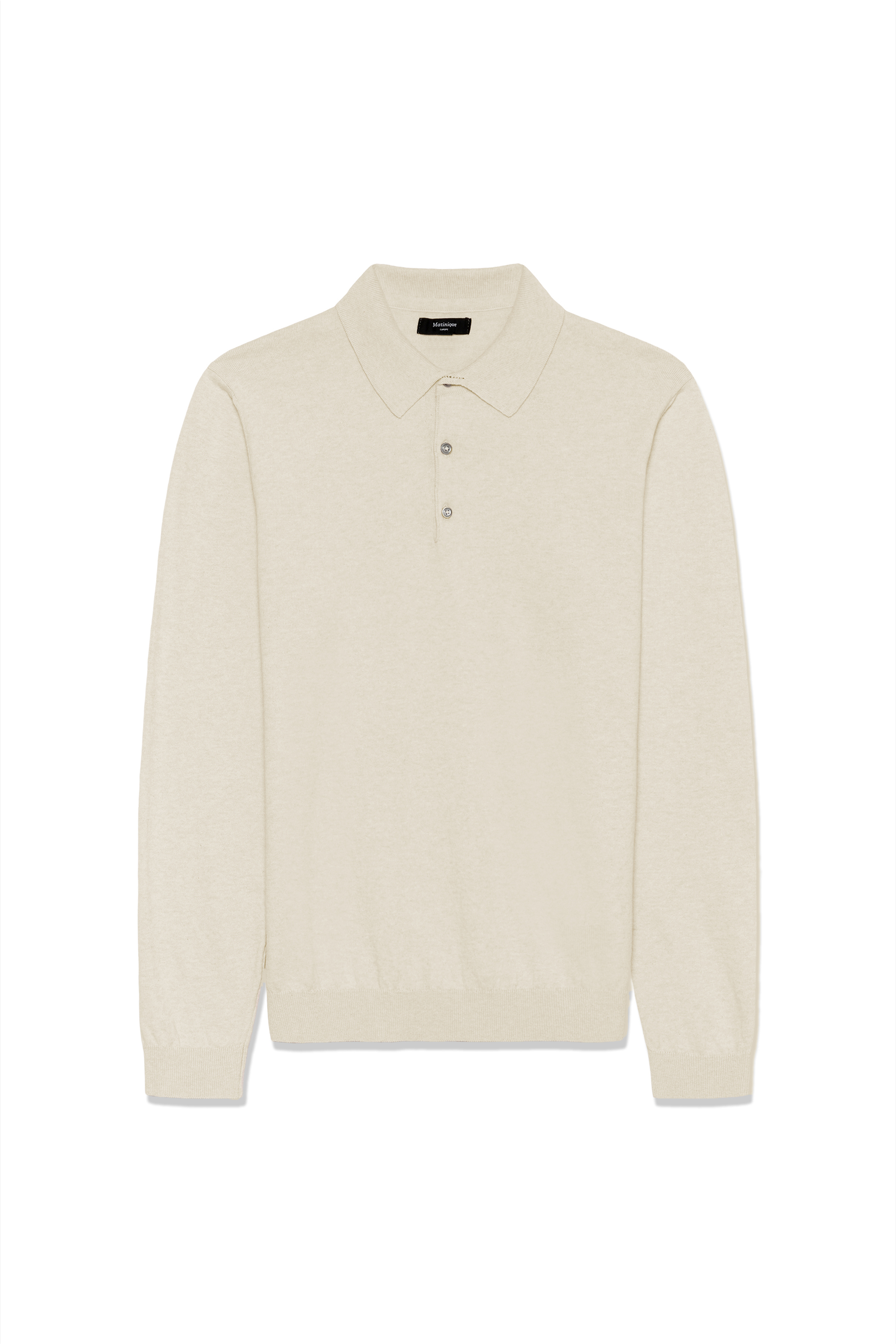 Strickpullover MAklint Strickpullover Gerade Passform beige Image