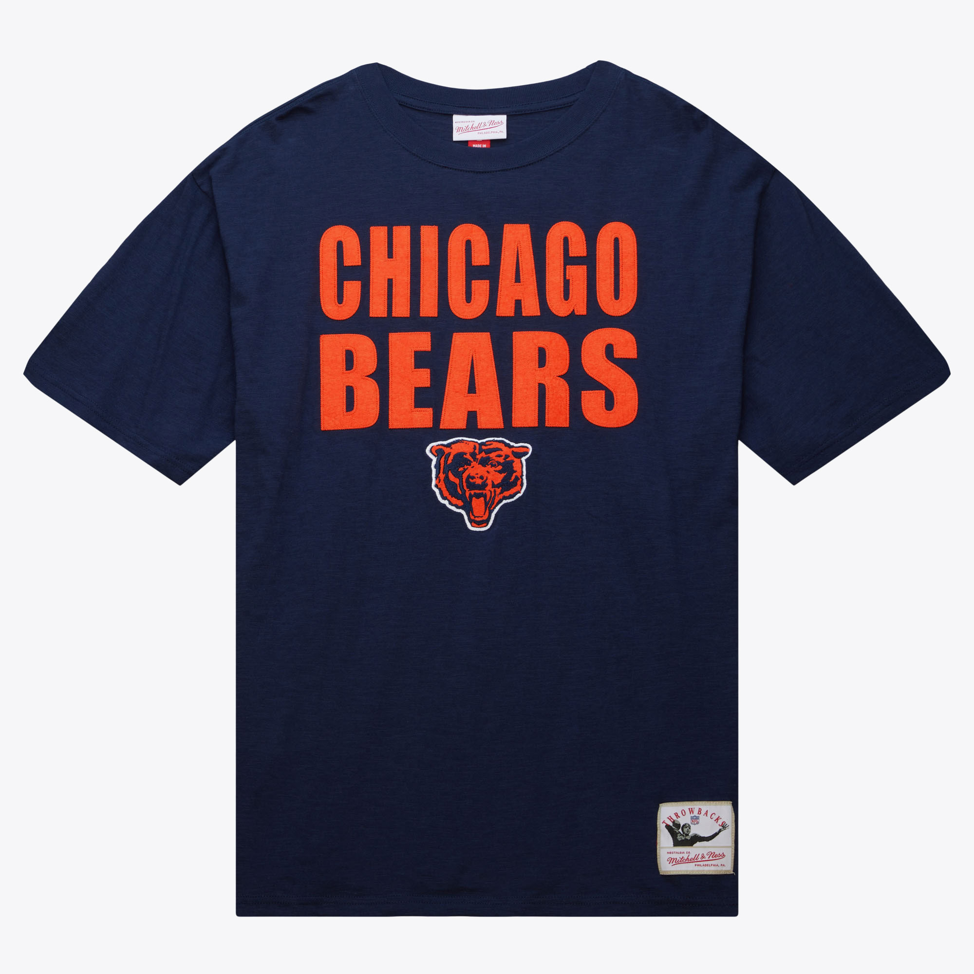 Chicago Bears Mitchell & Ness Legendäres Slub-T-Shirt Image