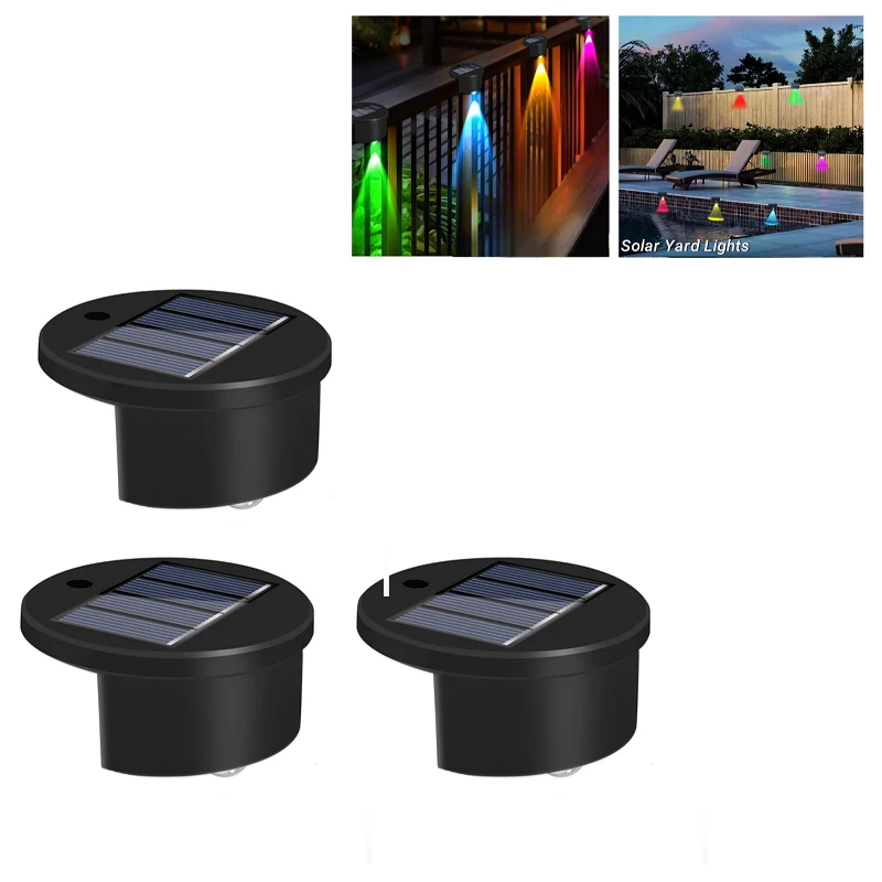 Lumières latérales solaires de piscine, lumières solaires colorées pour piscines creusées, interrupteur automatique sans fil, accessoires pour piscines hors sol