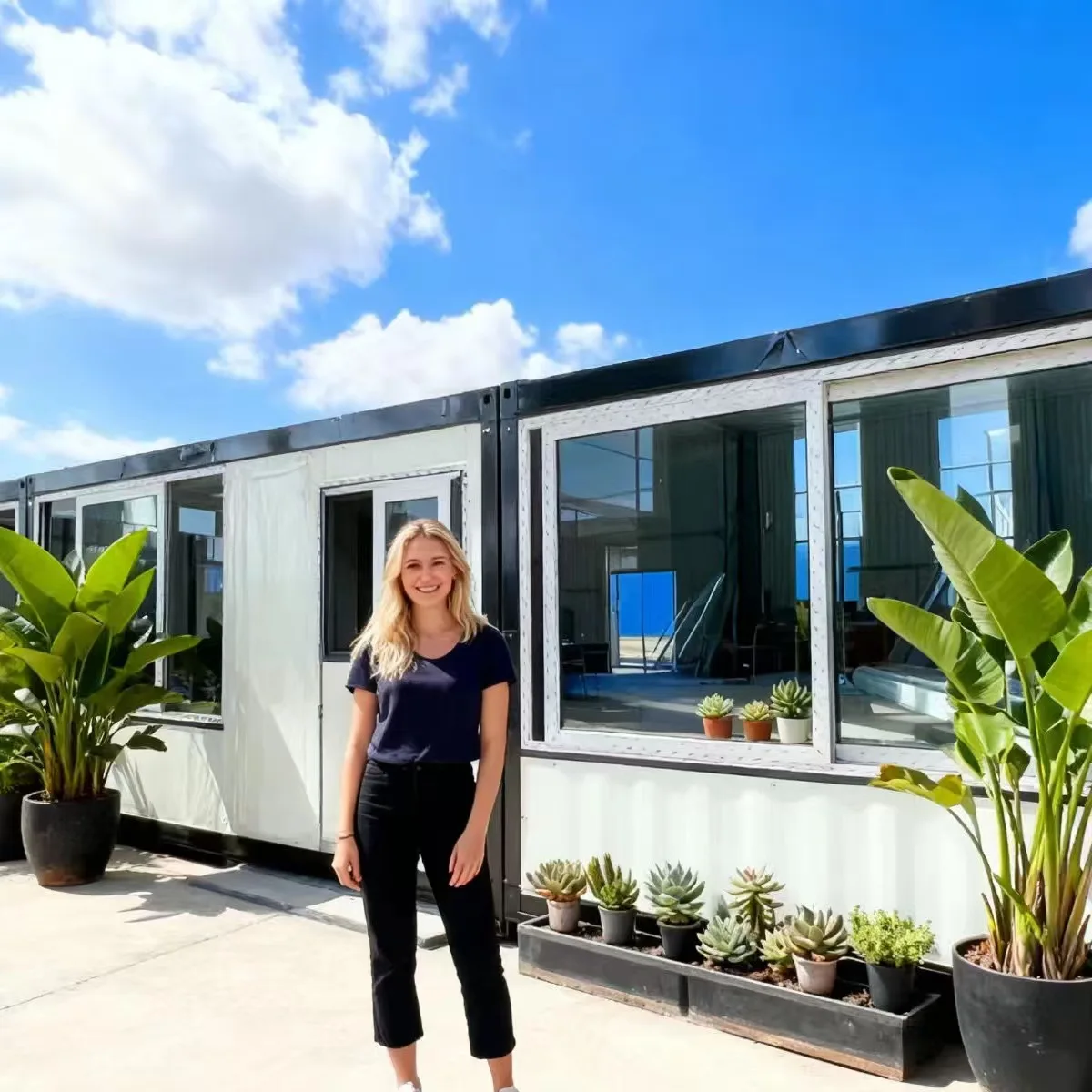 Deposit Multifunctional Leisure Cabin container mobile house mobile home