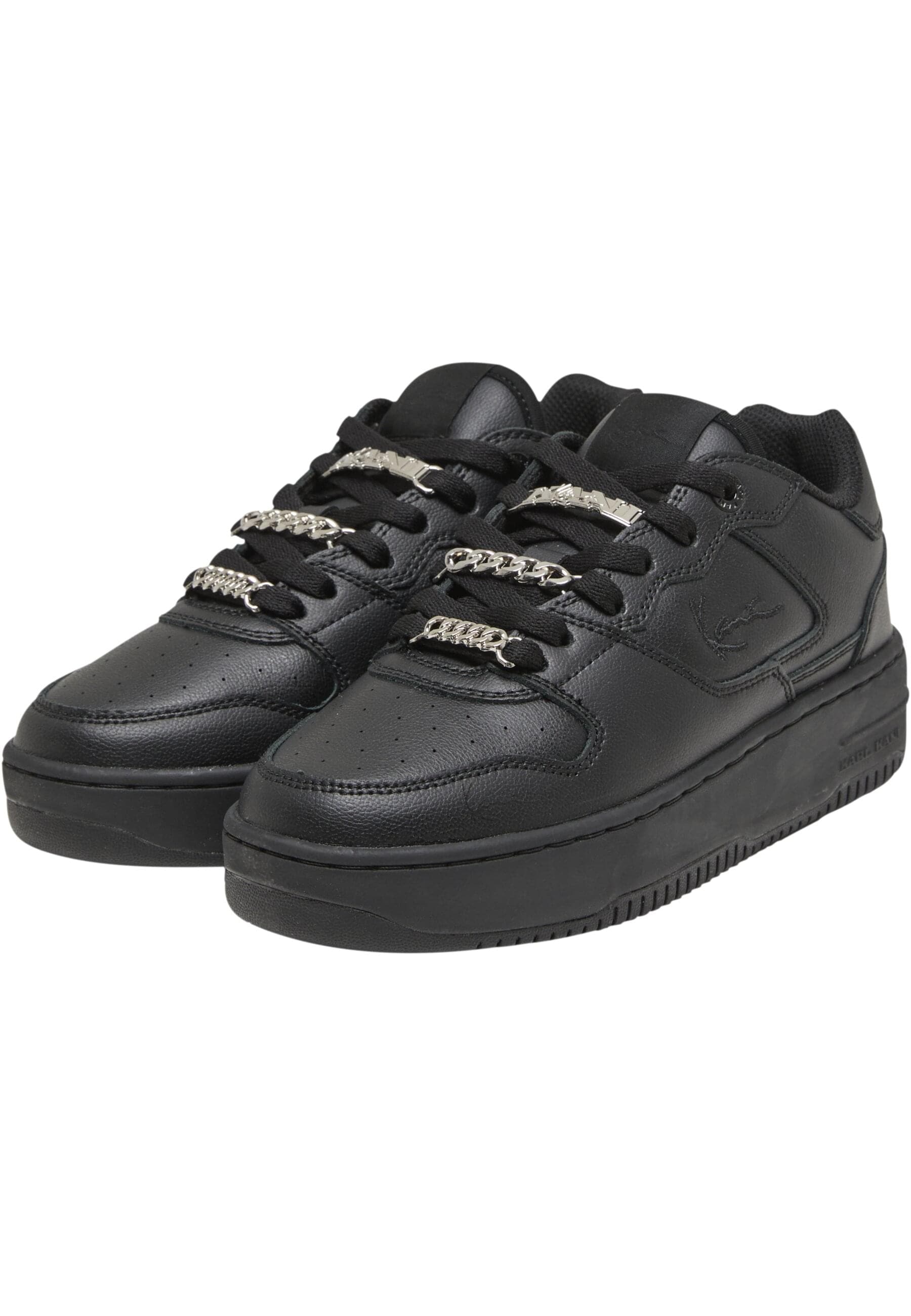 Trainingsschuh KARL KANI "Karl Kani Kani 89 UP `23", Damen, Gr. 36.5, schwarz, Leder, Schuhe