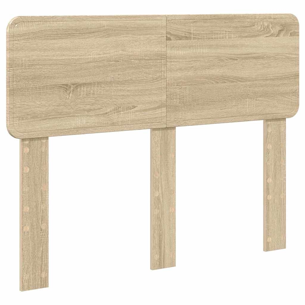 vidaXL Kopfteil mit Kopfteil Sonoma-Eiche 120 cm Holzwerkstoff Image