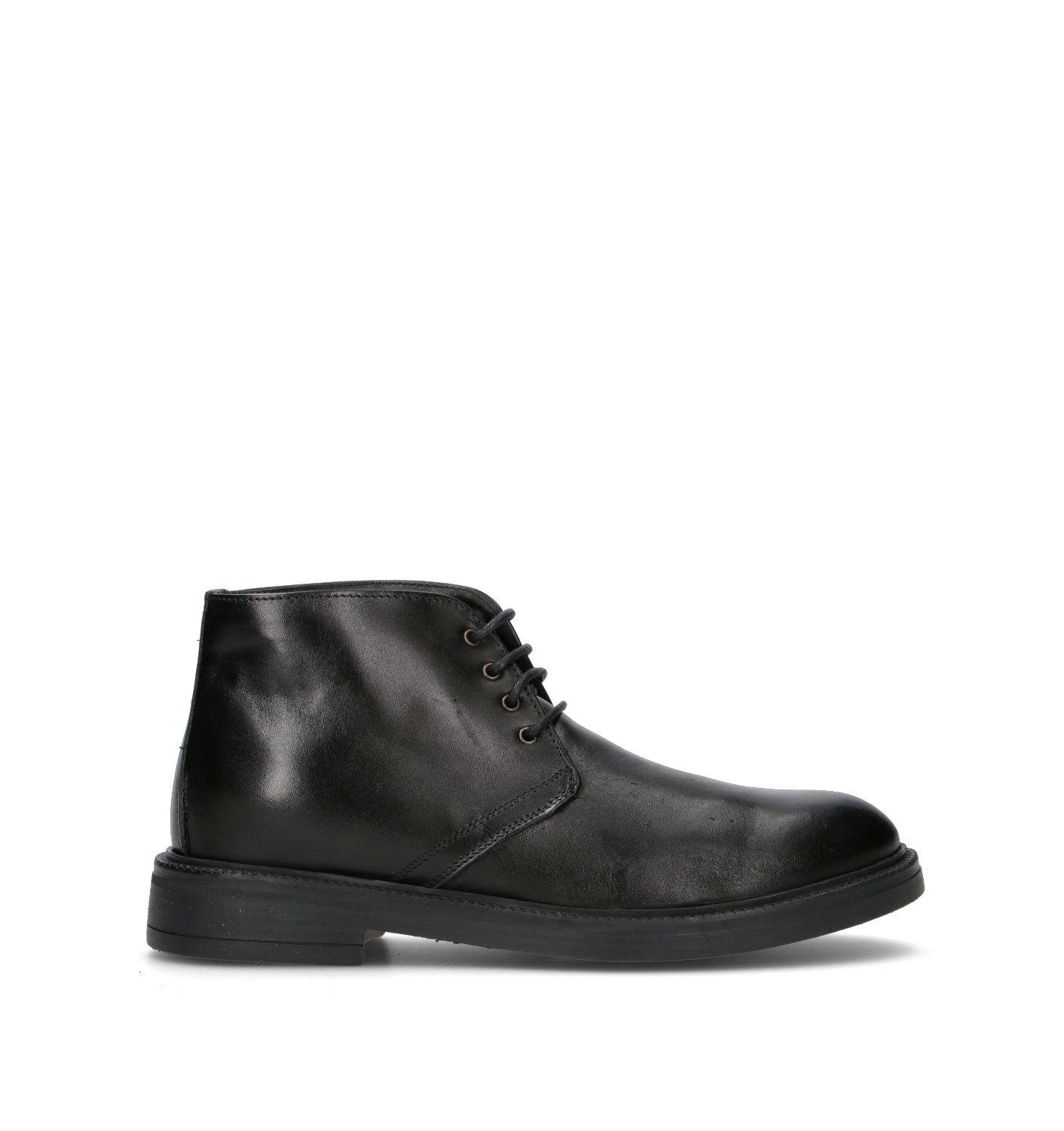 NEROFUMO Polacco uomo nero in pelle